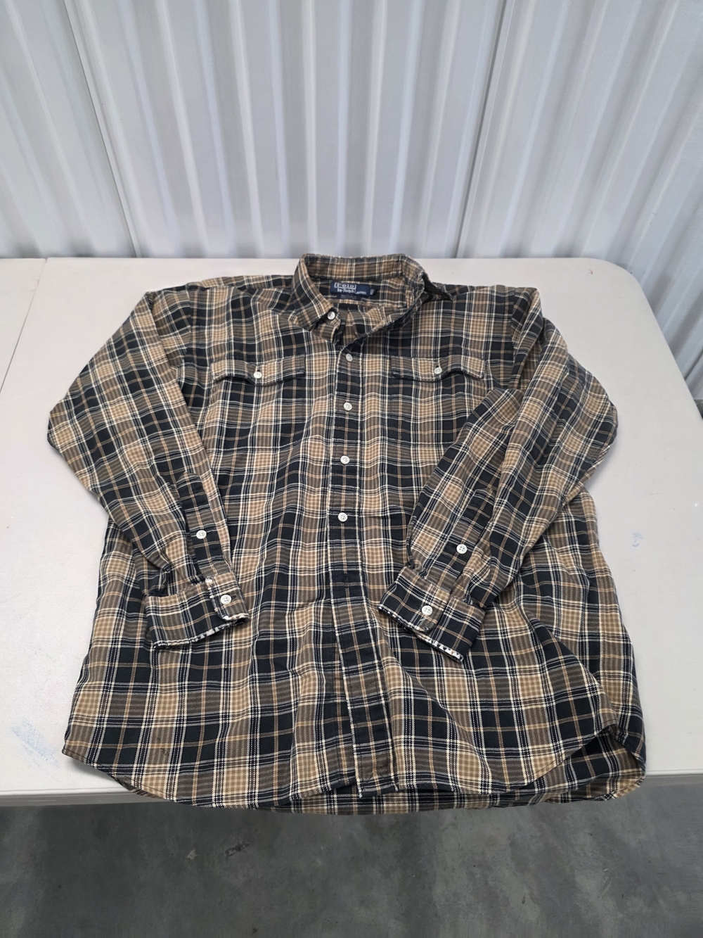 Polo Ralph Lauren Whitfield Flannel Shirt Men's Size Medium